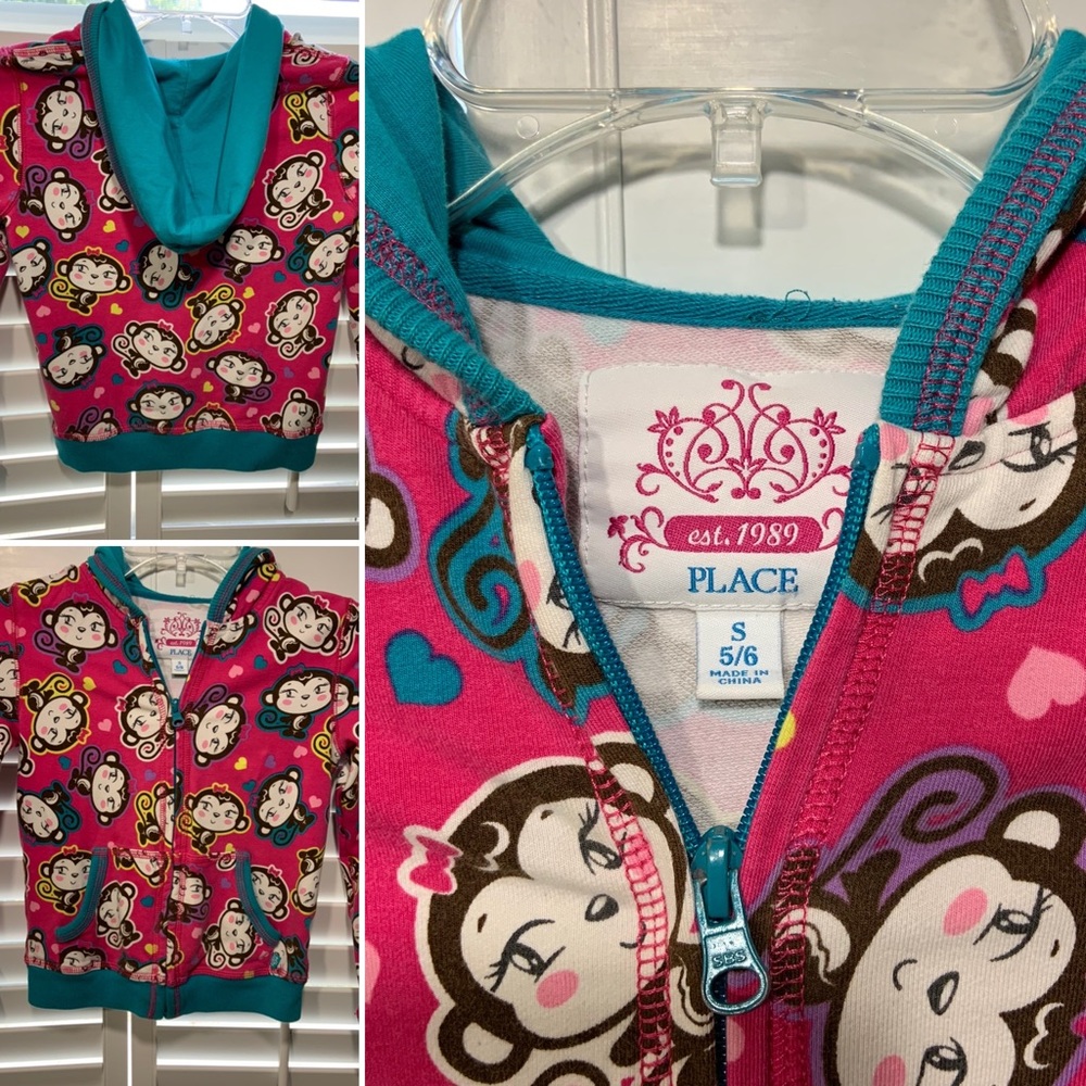 Youth Knit Zip Hoodie Size 5/6